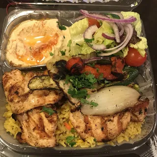 Chicken Kebab Entree