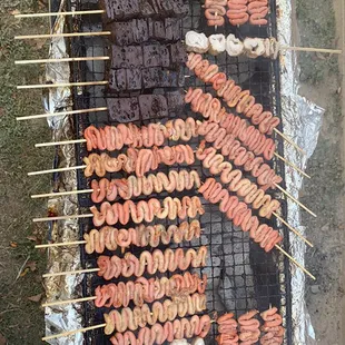 Tenga Ng Baboy, Betamax (Dugo), Isaw Ng Baboy &amp; Isaw Ng Manok