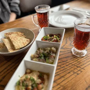 a plate of food