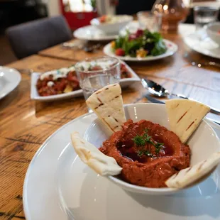 a plate of food