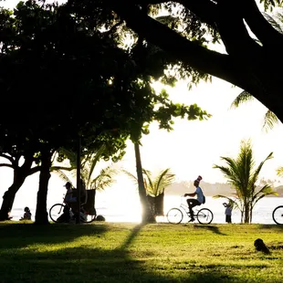 sunset bike ride (Saturday evening)
