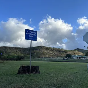 Outside front entrance area