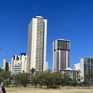 Sky is so blue it looks like it's a fake backdrop!