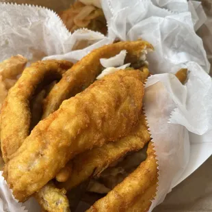 Whiting and fries
