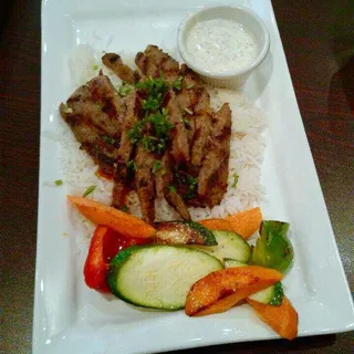 Aladdin's Gyro Platter