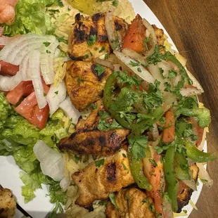 Chicken Kabab Platter was fantastic!