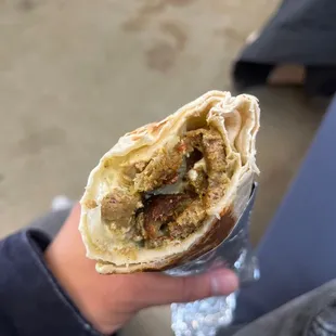 11A. Lamb and Beef Shawarma Sandwich