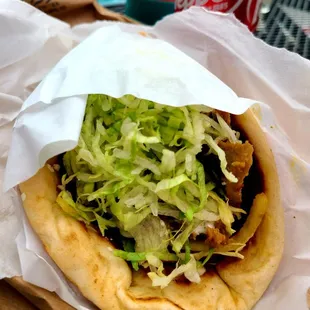 Gyro sandwich