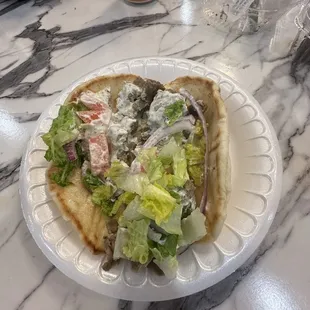 Lamb/Beef Gyro in Pita