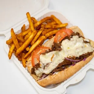 Steak & cheese combo