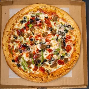 A House specail pizza