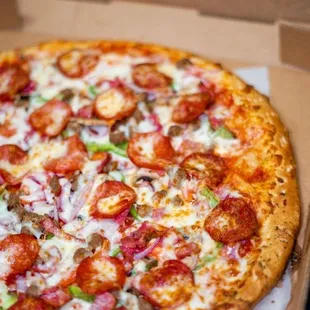 food, pizza