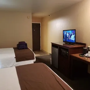 Neat and clean with very comfy beds.