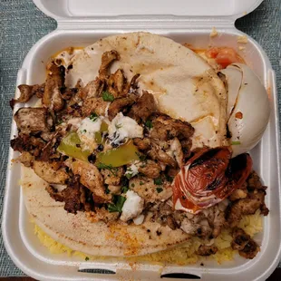Chicken Shawarma Entree