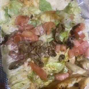 Lamb schwarma- where&apos;s the meat?!?!?