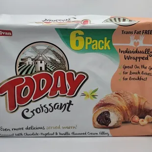 a box of today croissantt