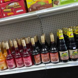 Different flavor of drinks