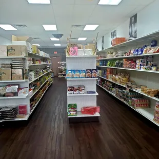 Inside store