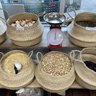 Fava beans, Kharoub, nougat