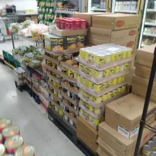 Huge cans of chickpeas