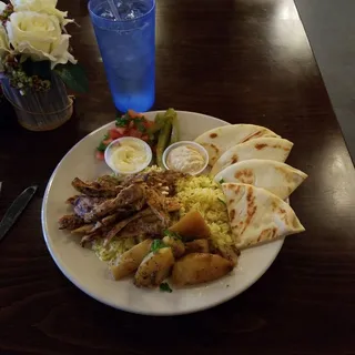 Chicken Shawarma Plate