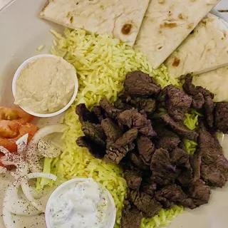 Beef Shawarma Plate