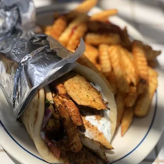 Grilled Chicken Wrap Lunch