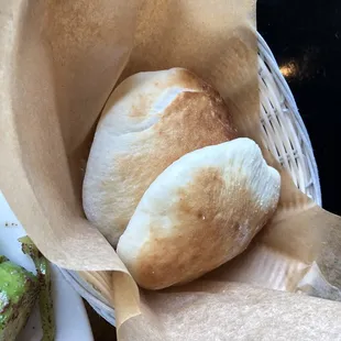 Complimentary bread