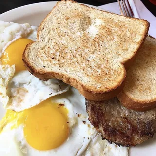 Two Eggs and Toast