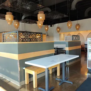 Really pretty interior - come out and support this place !