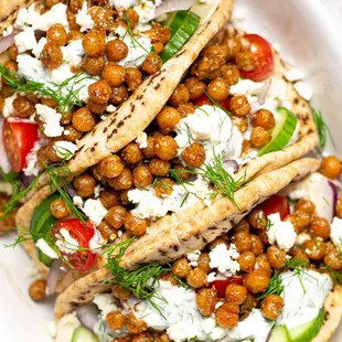 Chick peas pita (special request)
