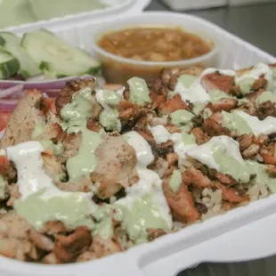 Chicken Gyro bowl