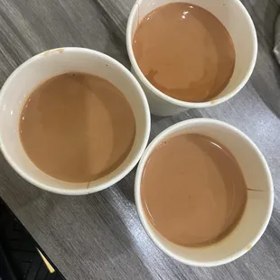 drink, donuts