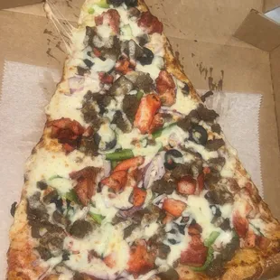 Aladdin's Specialty Pizza #jumbo slice