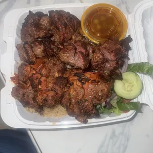 Chapli kabob &amp; Lamb Kabob