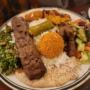 Syrian meal