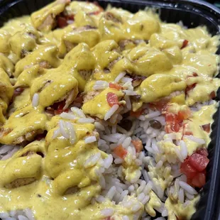 Chicken curry bowl - take out