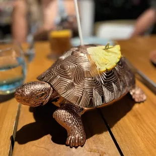 "Don't Touch the turtle" cocktail