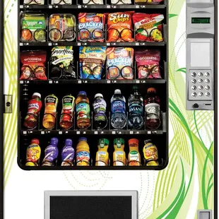 AMS Combination Vending Machine - Healthy Graphics
