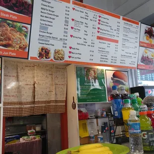 menus and prices