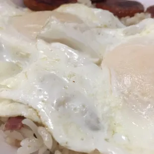 Eggs and Portugese Breakfast