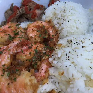 Garlic Shrimp Plate