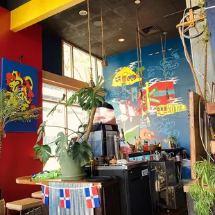 interior, tacos