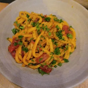 Garlic Noodles (egg on the side)