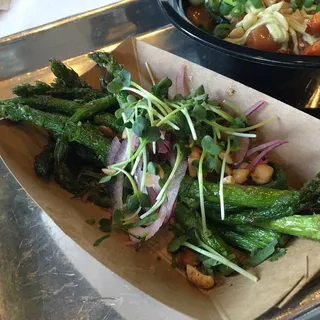 Blistered Asparagus