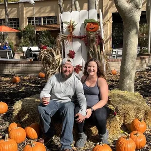 Photo op - my son and my very pregnant daughter n law