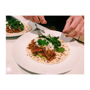 I made tacos with their "Fancy" Pork Chili!!!