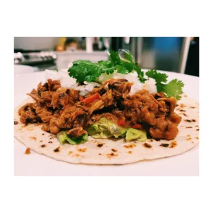 I made tacos with their "Fancy" Pork Chili!!!