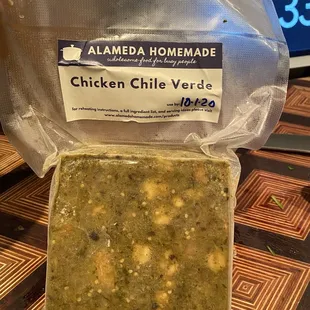 Chicken Chile verde