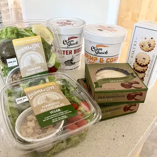 Specialty items I picked up...yum